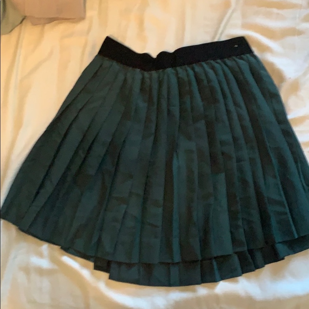 Green skirt